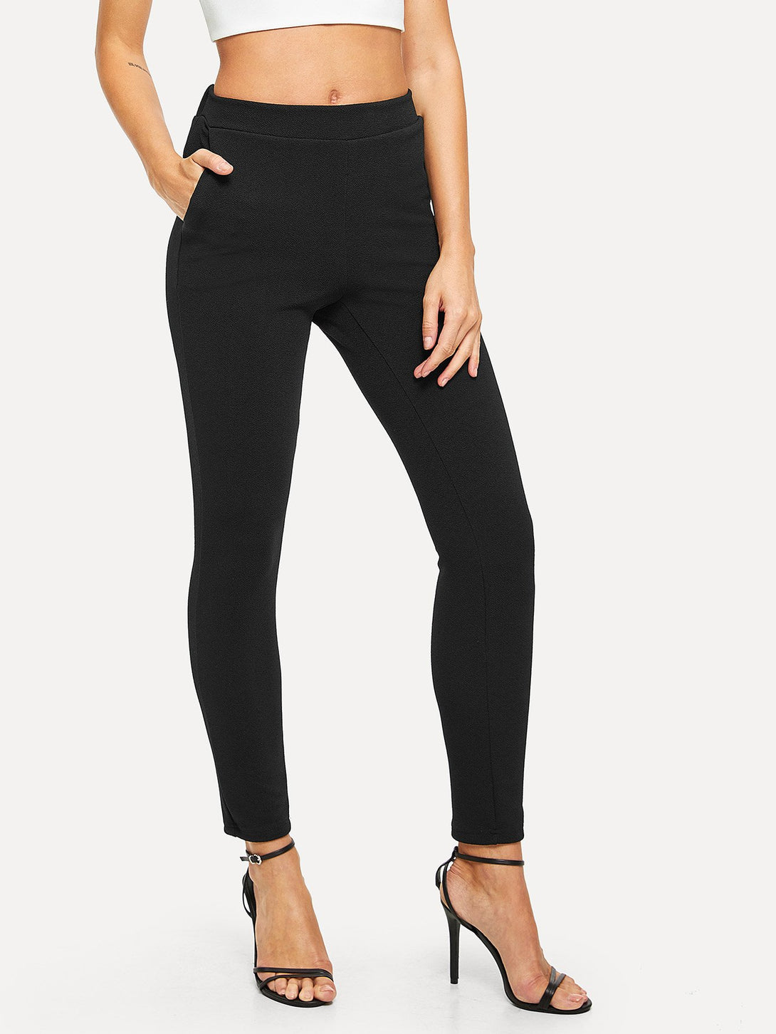 Ropa de Mujer, Ropa de Mujer, Bottoms de Mujer, Pantalones de Mujer, Colección de trajes de mujer, Negro