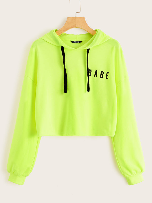 Ropa de Mujer, Ropa de Mujer, Sudaderas de Mujer, Verde Lima