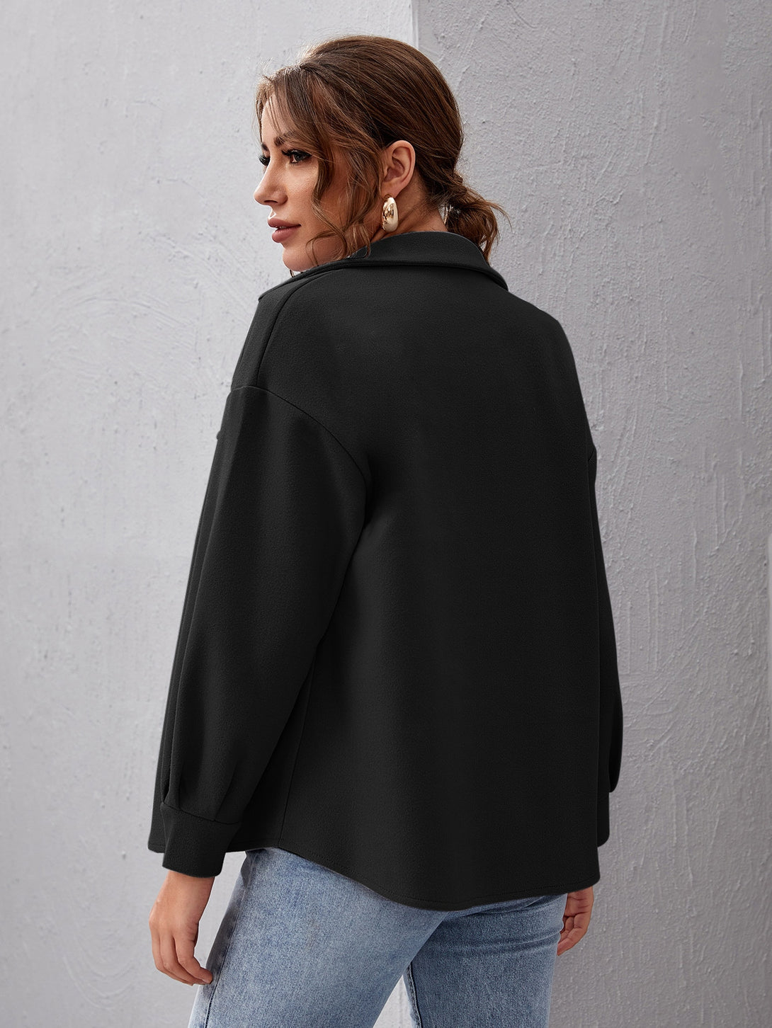 Ropa de Mujer, Ropa de Exterior para Mujer, Abrigos de Mujer, 1753015, Negro