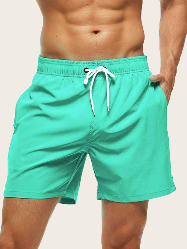 Hombres, Ropa de hombre, Bañador de hombres, Shorts de Playa para Hombre, 2108543, verde menta