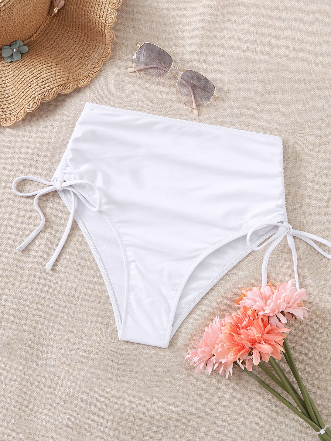 Ropa de Mujer, Ropa de Playa para Mujer, Women Bikini Bottoms, 2258146, Blanco