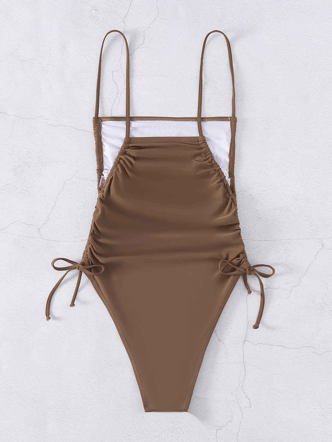 Ropa de Mujer, Ropa de Playa para Mujer, Bañadores de una pieza para Mujer, 2757721, Café integral
