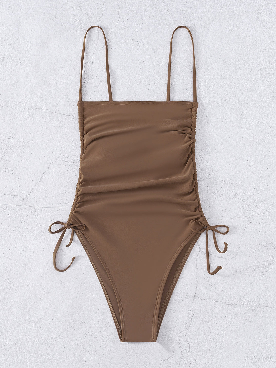 Ropa de Mujer, Ropa de Playa para Mujer, Bañadores de una pieza para Mujer, 2757721, Café integral