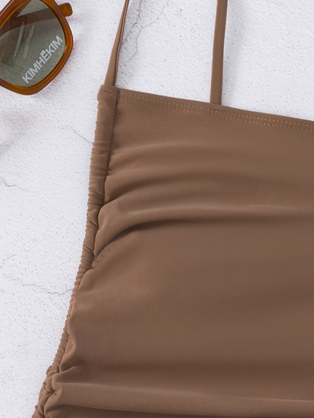 Ropa de Mujer, Ropa de Playa para Mujer, Bañadores de una pieza para Mujer, 2757721, Café integral