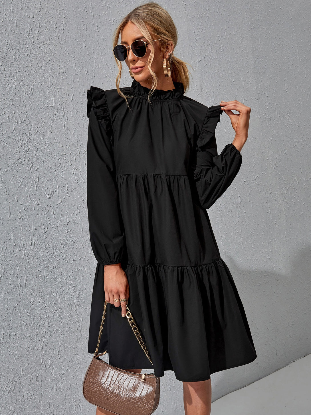 Ropa de Mujer, Ropa de Mujer, Vestidos de mujer, Vestidos midi para mujer, Negro