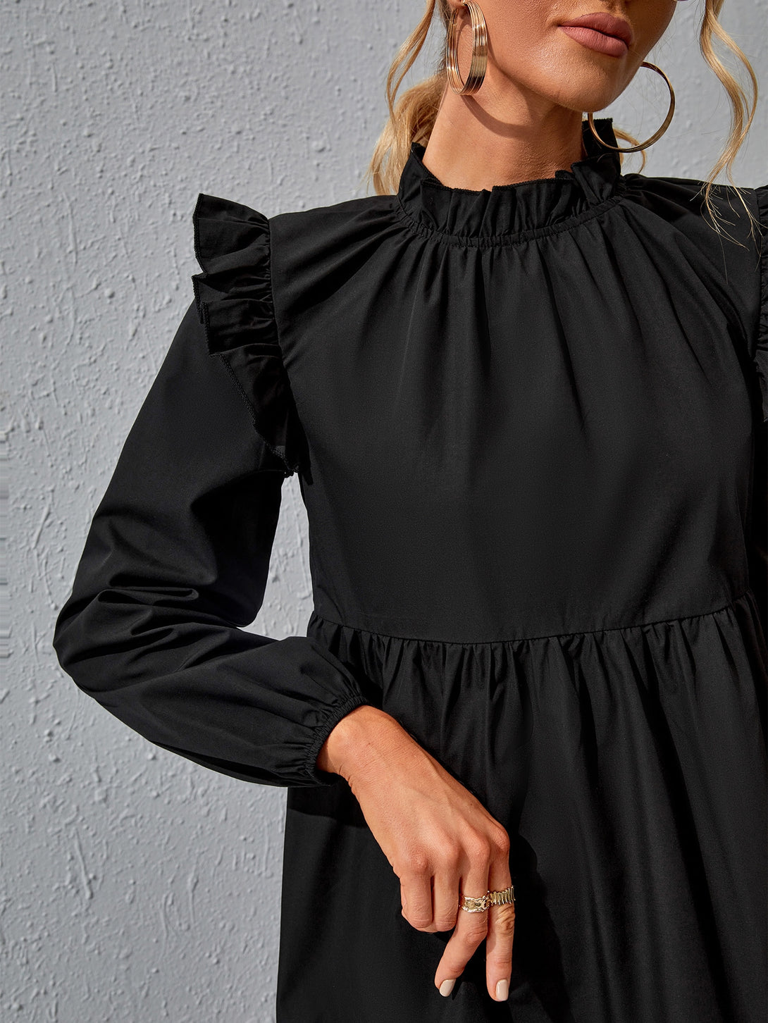 Ropa de Mujer, Ropa de Mujer, Vestidos de mujer, Vestidos midi para mujer, Negro