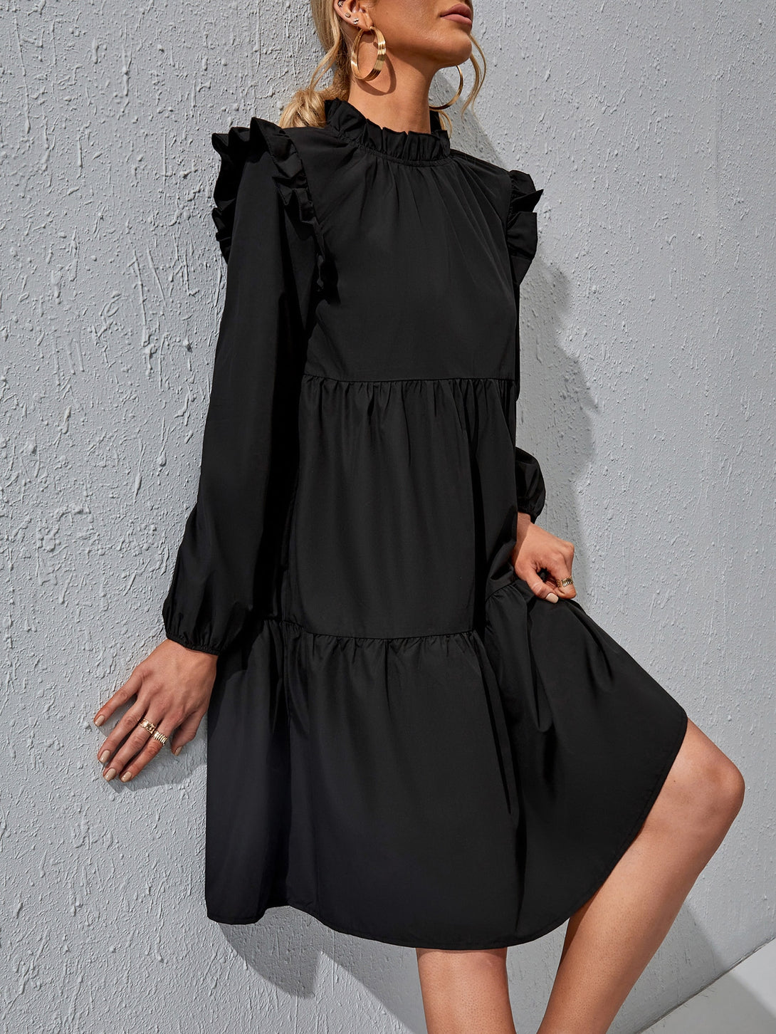 Ropa de Mujer, Ropa de Mujer, Vestidos de mujer, Vestidos midi para mujer, Negro