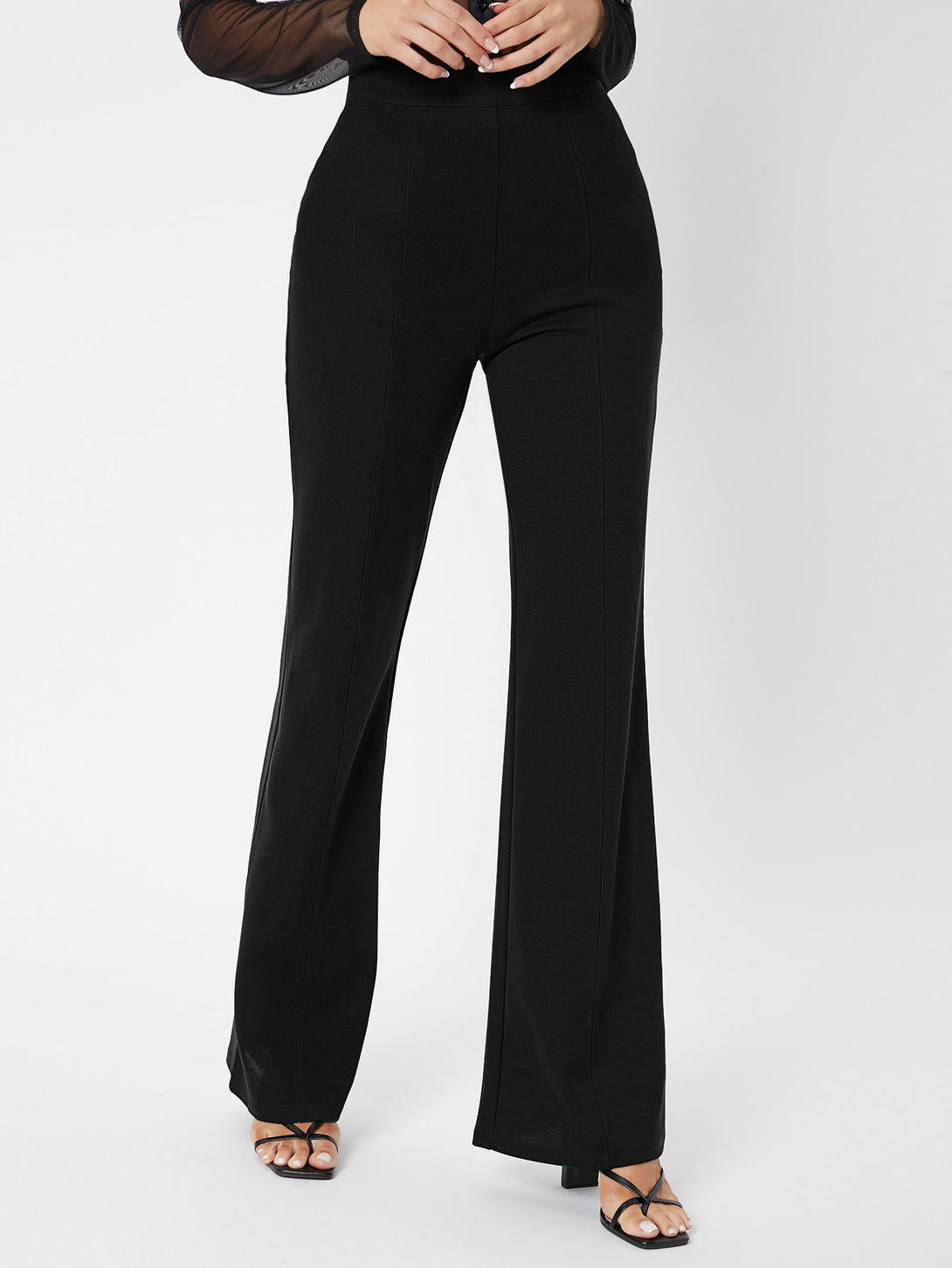 Ropa de Mujer, Ropa de Mujer, Bottoms de Mujer, Pantalones de Mujer, Colección de trajes de mujer, Negro