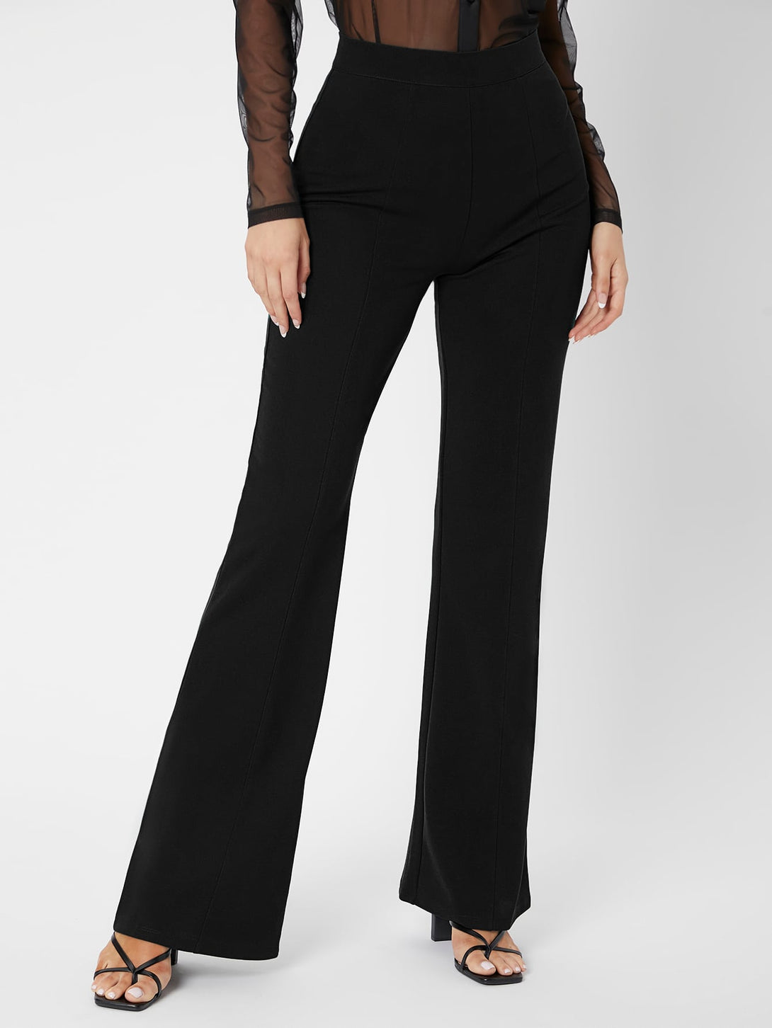 Ropa de Mujer, Ropa de Mujer, Bottoms de Mujer, Pantalones de Mujer, Colección de trajes de mujer, Negro