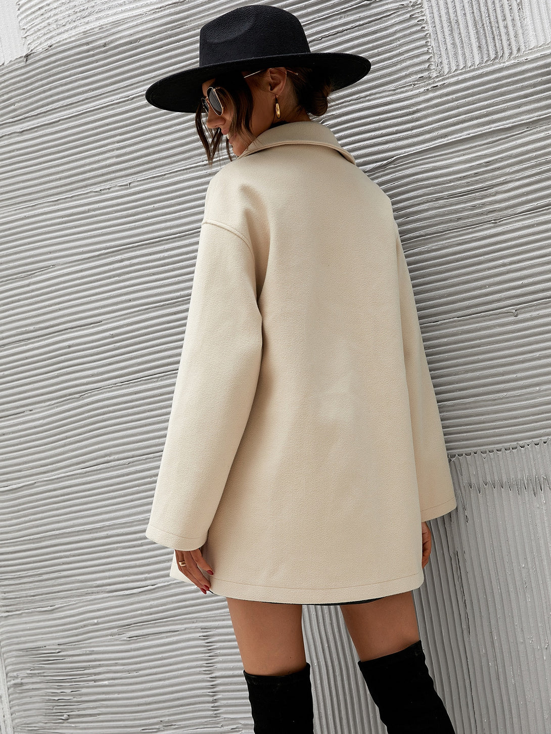 Ropa de Mujer, Ropa de Exterior para Mujer, Abrigos de Mujer, Colección de trajes de mujer, 3105949, Caqui