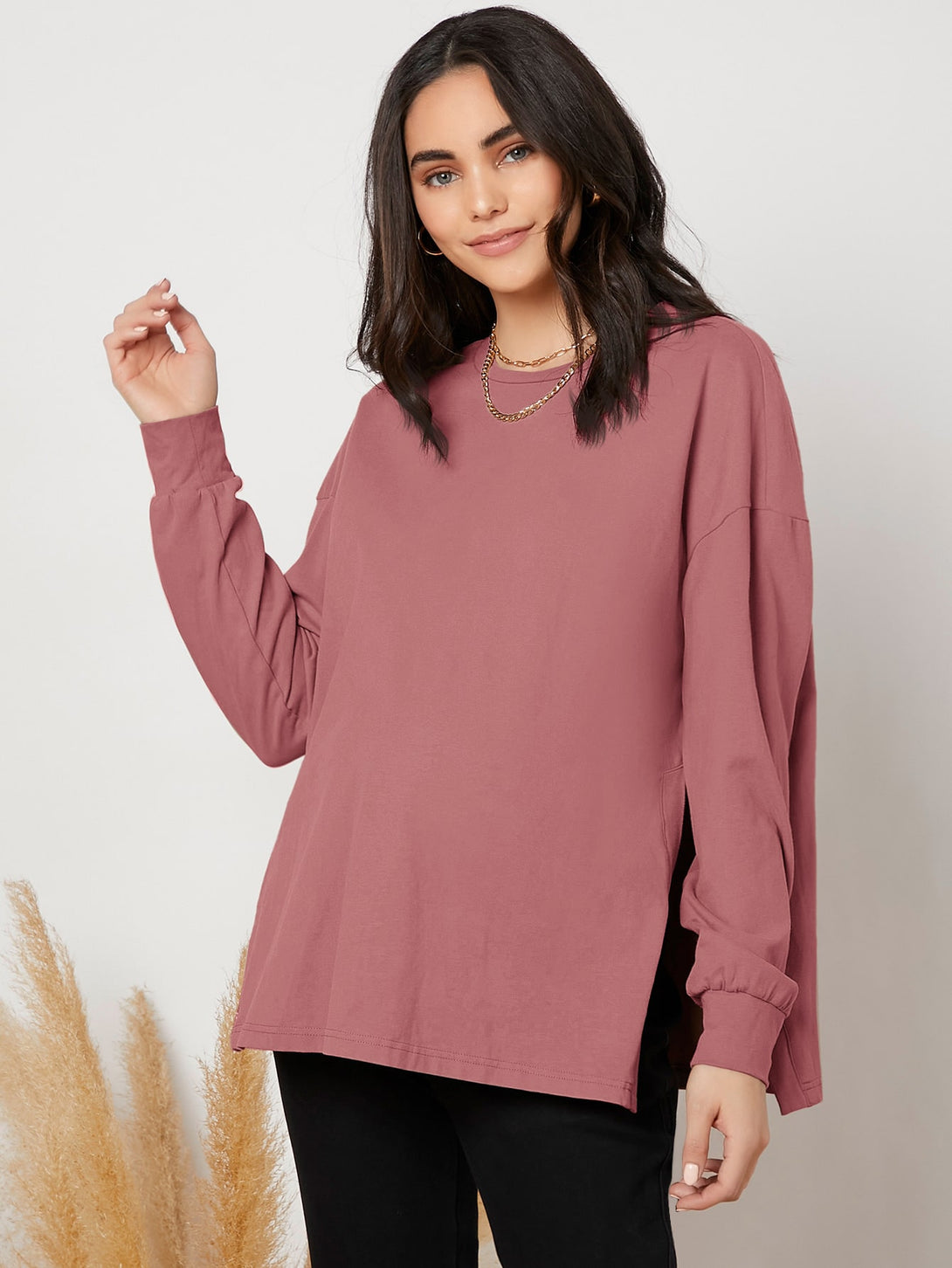 Ropa de Mujer, Ropa Premamá, Tops Premamá, Camisetas premamá, Rosa vieja