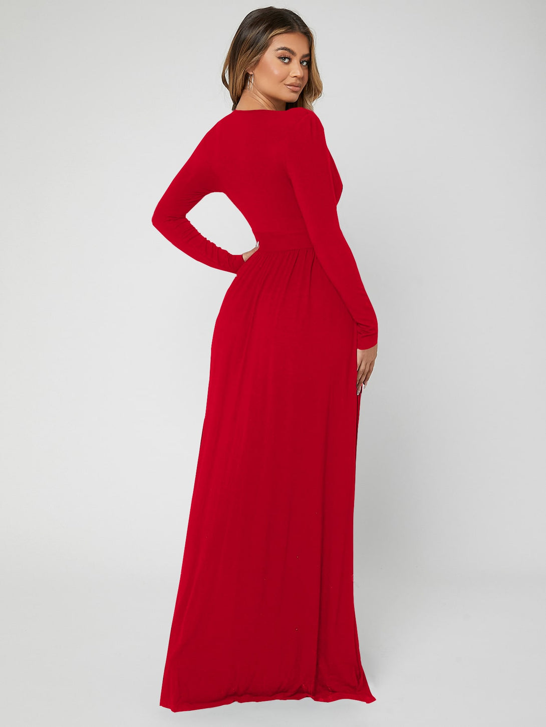 Ropa de Mujer, Ropa de Mujer, Vestidos de mujer, Vestidos largos de mujer, Rojo