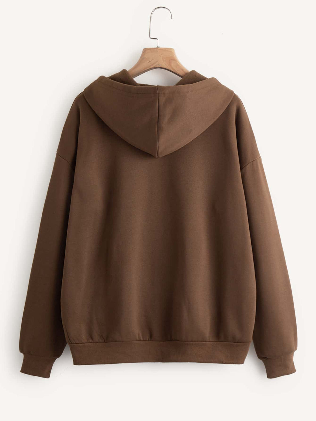 Ropa de Mujer, Ropa de Mujer, Sudaderas de Mujer, Marrón Chocolate