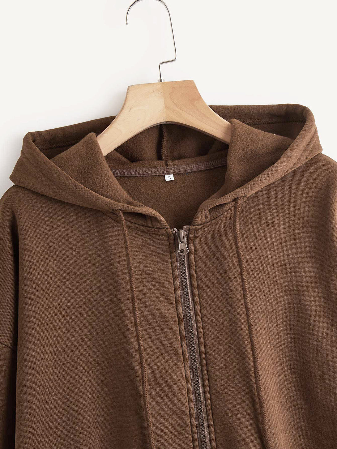 Ropa de Mujer, Ropa de Mujer, Sudaderas de Mujer, Marrón Chocolate