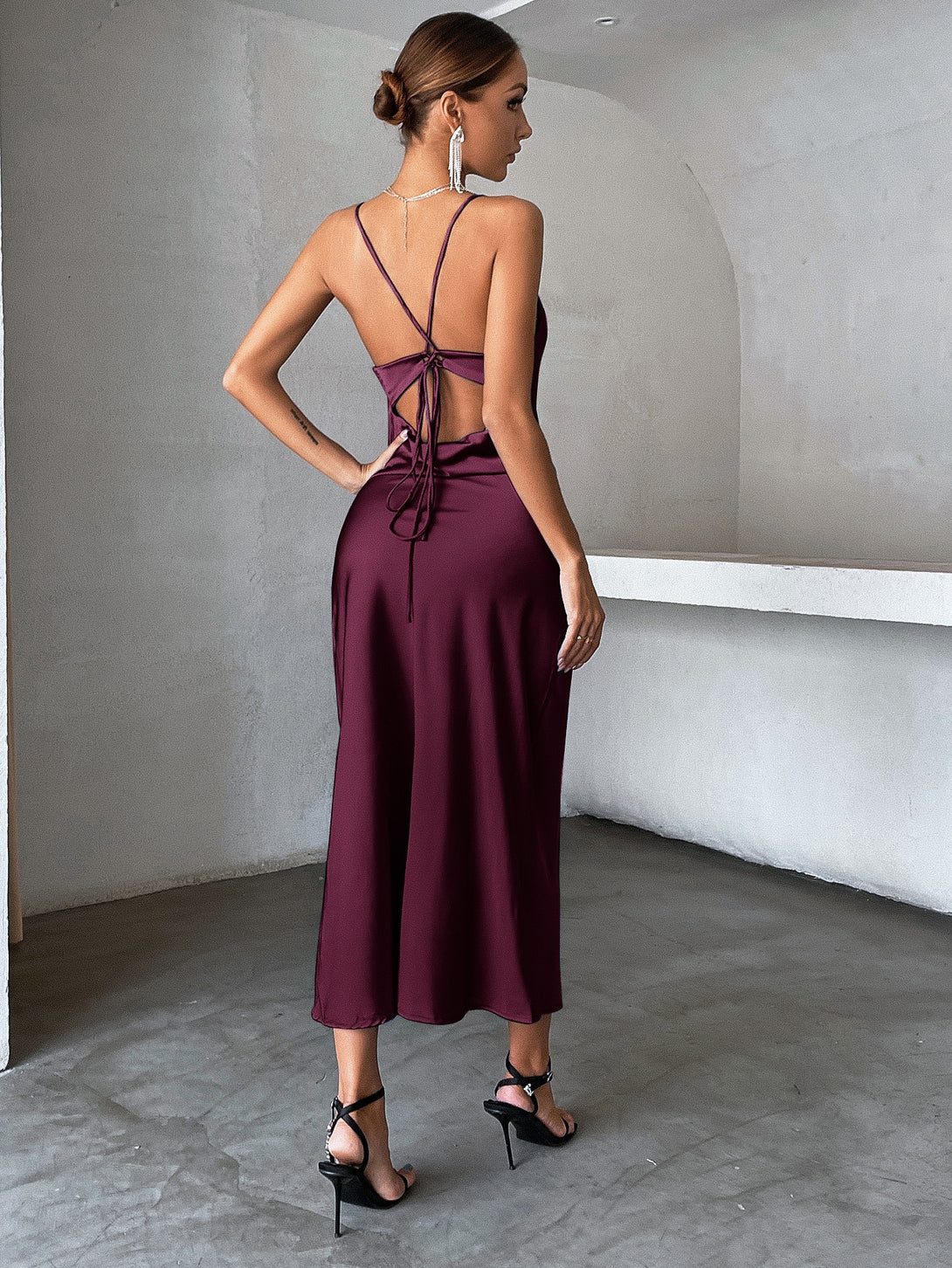 Ropa de Mujer, Ropa de Mujer, Vestidos de mujer, Vestidos largos de mujer, Colección de trajes de mujer, Morado