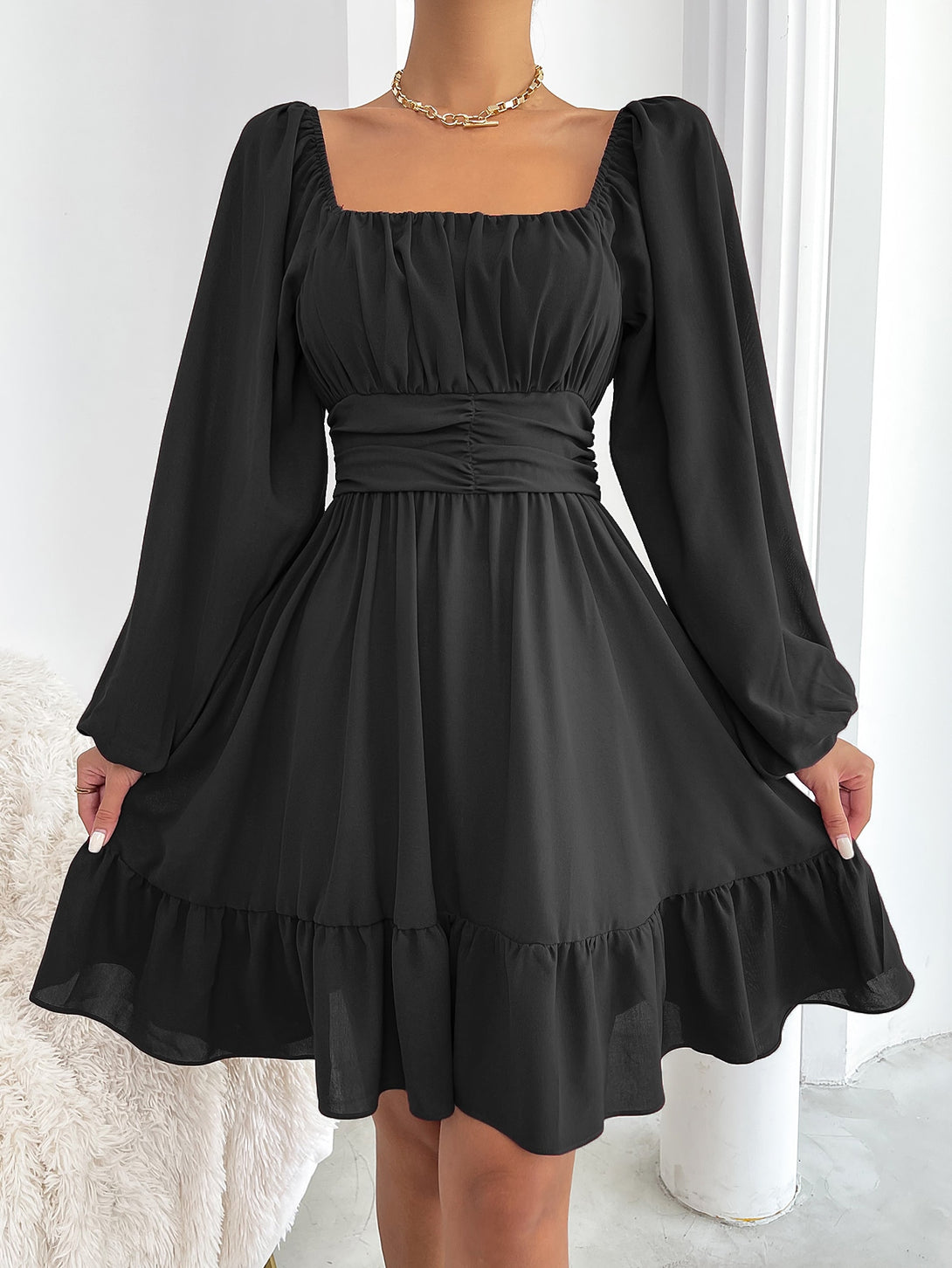 Ropa de Mujer, Ropa de Mujer, Vestidos de mujer, Vestidos cortos de mujer, Colección de trajes de mujer, Negro