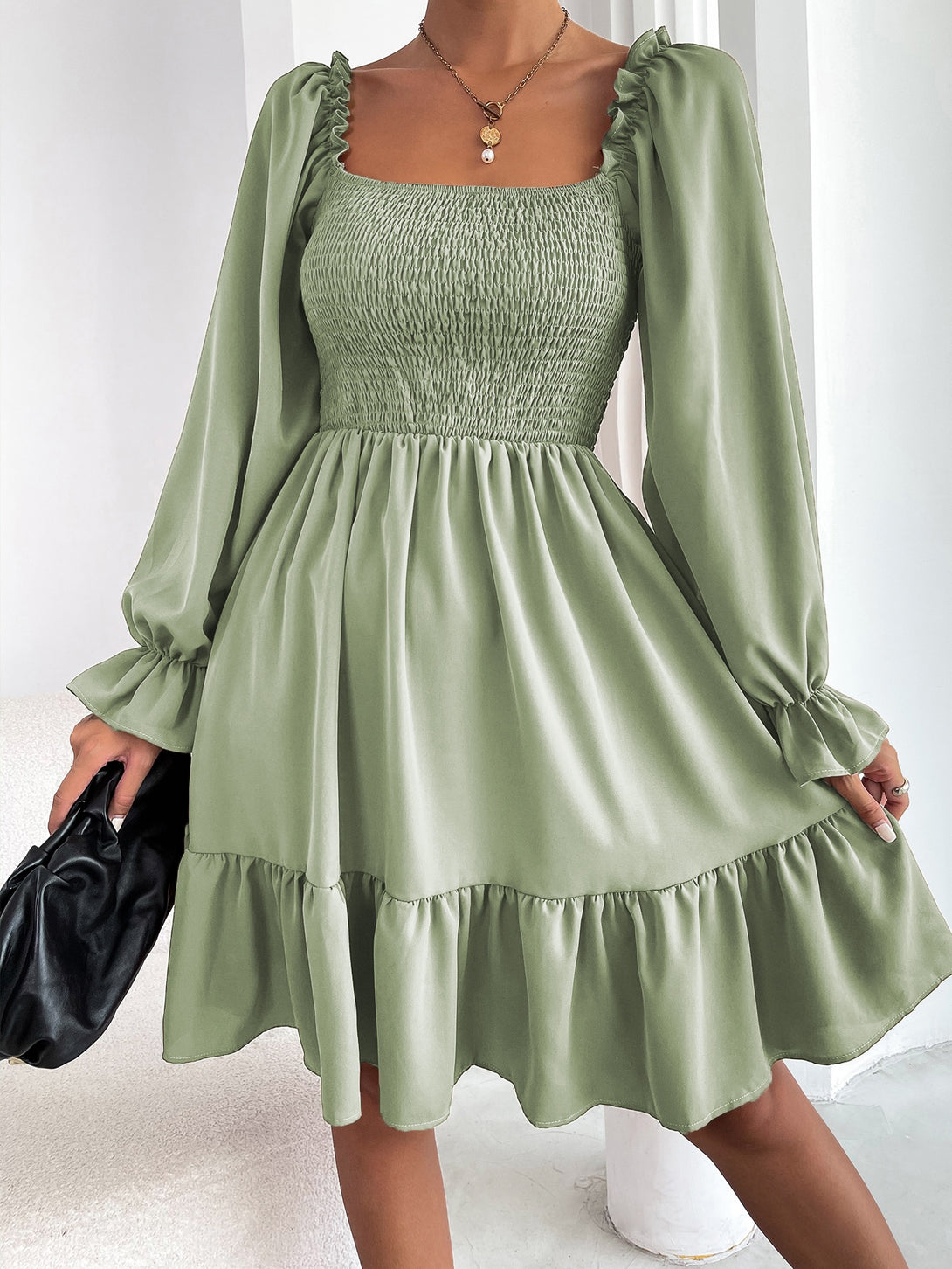 Ropa de Mujer, Ropa de Mujer, Vestidos de mujer, Vestidos cortos de mujer, verde menta