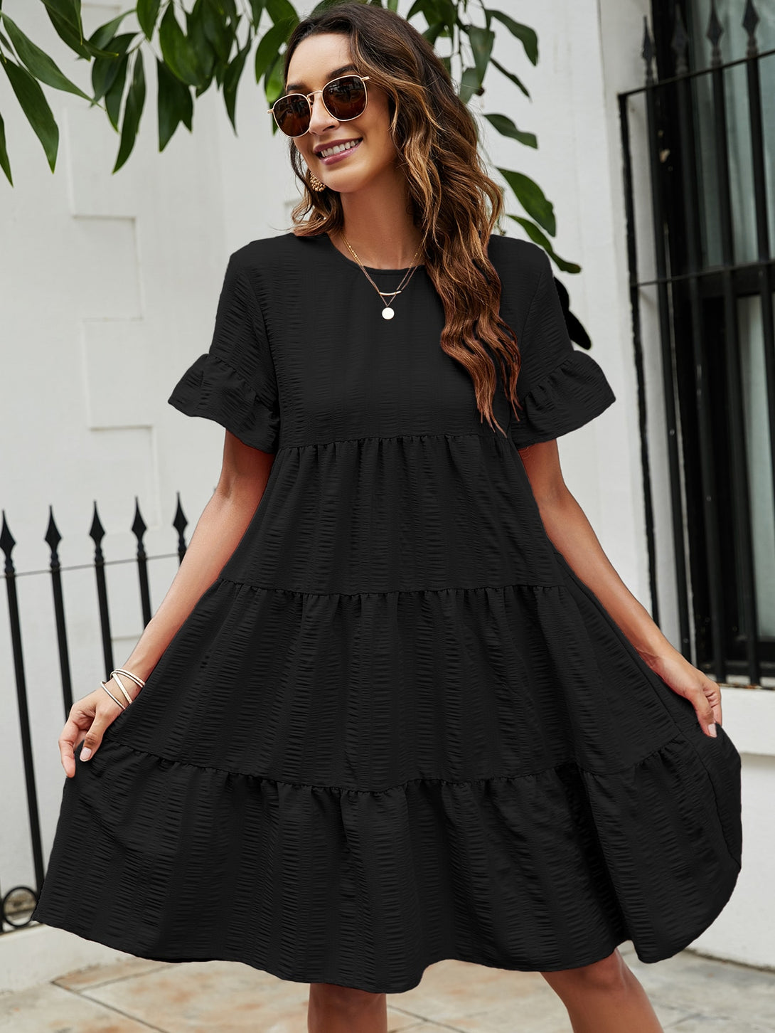 Ropa de Mujer, Ropa de Mujer, Vestidos de mujer, Vestidos cortos de mujer, OUTFITS LOOKBOOK, Negro