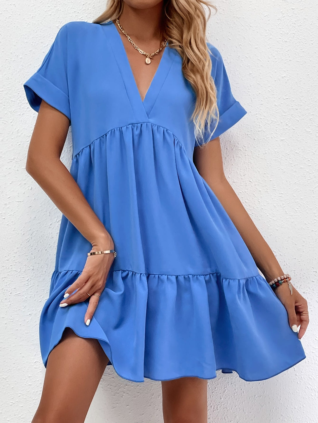 Ropa de Mujer, Ropa de Mujer, Vestidos de mujer, Vestidos midi para mujer, Azul