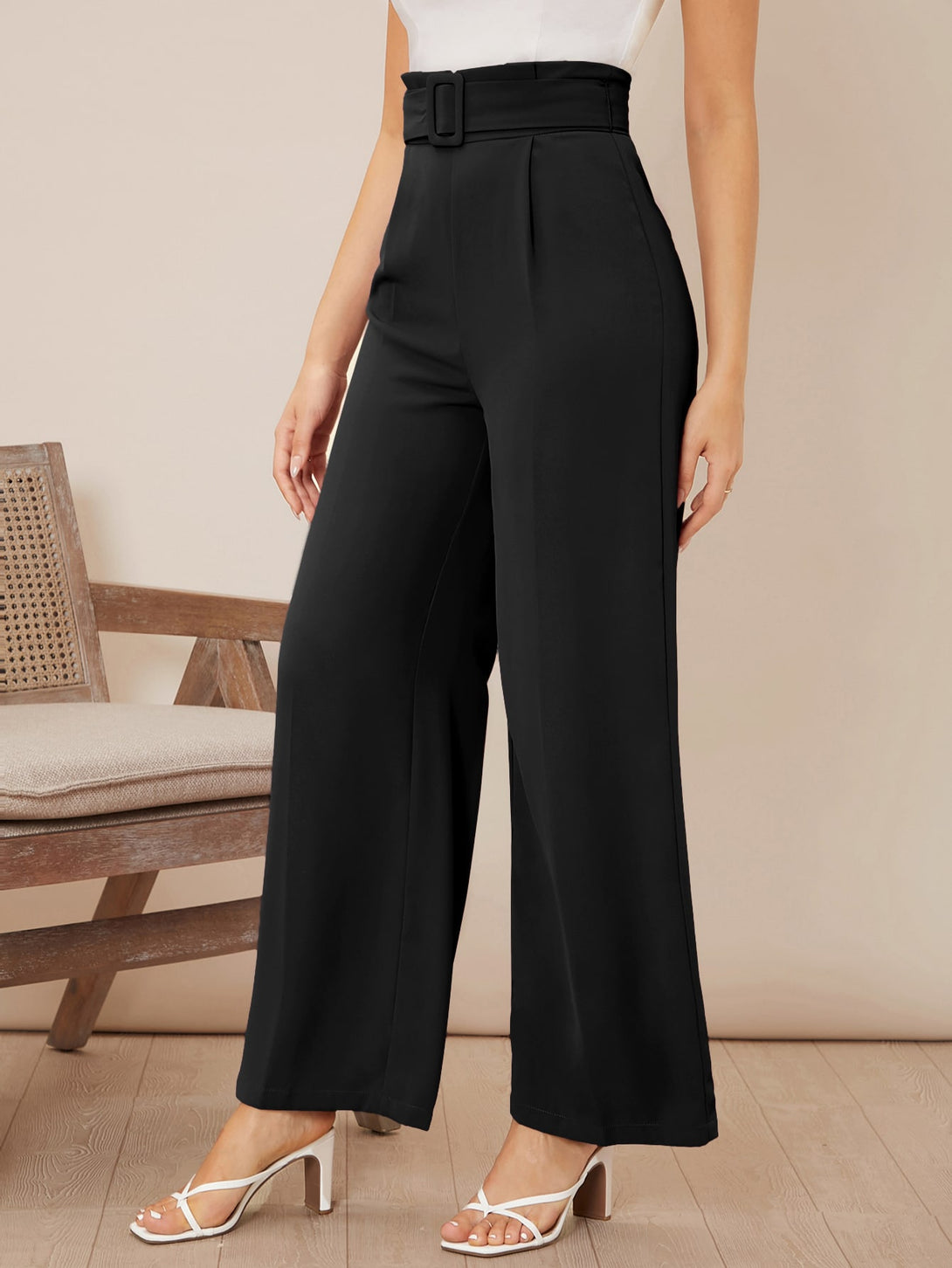 Ropa de Mujer, Ropa de Mujer, Bottoms de Mujer, Pantalones de Mujer, Colección de trajes de mujer, Negro