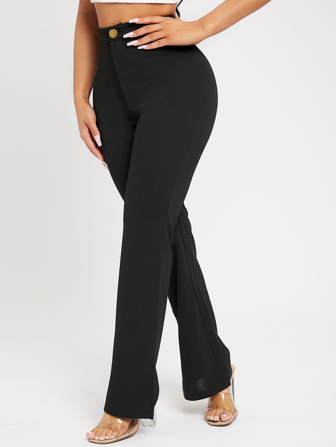 Ropa de Mujer, Ropa de Mujer, Bottoms de Mujer, Pantalones de Mujer, Colección de trajes de mujer, Negro