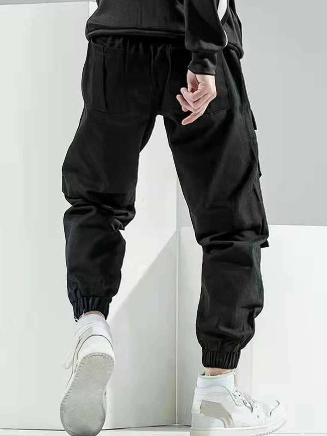 Hombres, Ropa de hombre, Bottoms de hombres, Pantalones para hombre, OUTFITS LOOKBOOK, 10208263, Negro