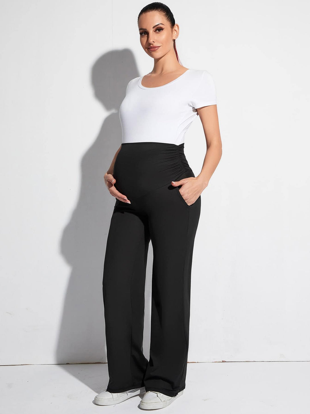 Ropa de Mujer, Ropa Premamá, Ropa de Deporte Premamá, Negro