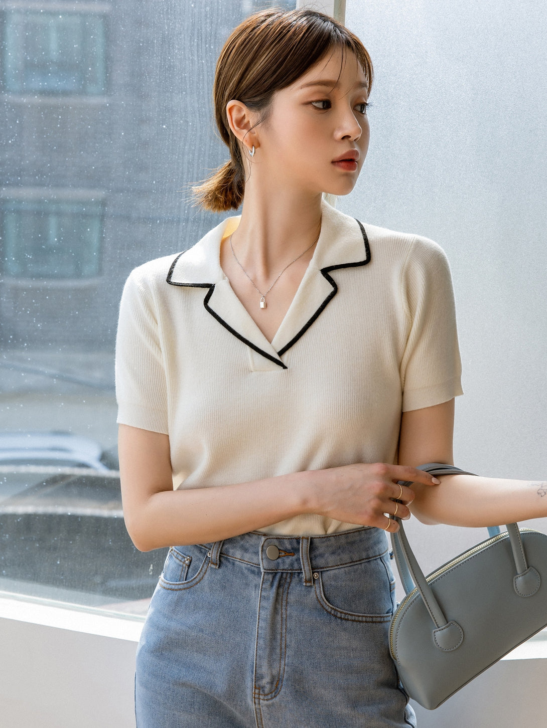 Ropa de Mujer, Tejido de Punto de Mujer, Tops de Punto para Mujer, 10359266, Blanco