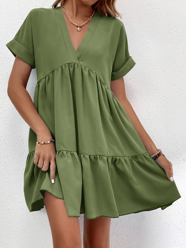 Ropa de Mujer, Ropa de Mujer, Vestidos de mujer, Vestidos cortos de mujer, Verde militar