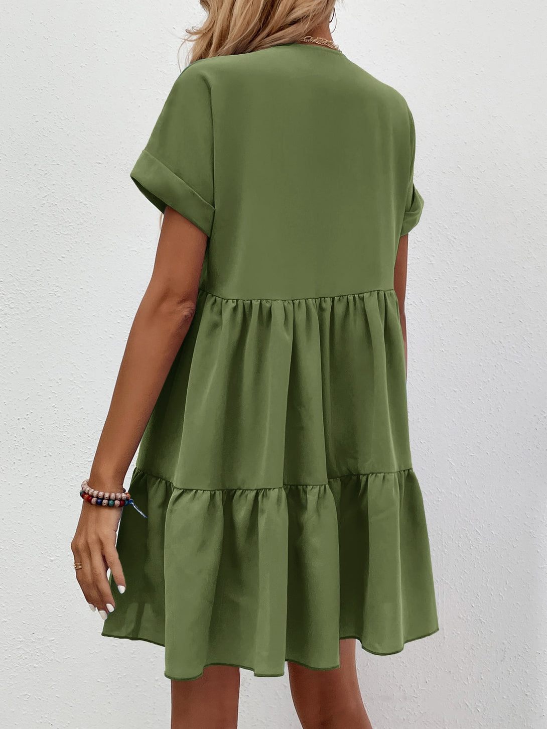 Ropa de Mujer, Ropa de Mujer, Vestidos de mujer, Vestidos cortos de mujer, Verde militar