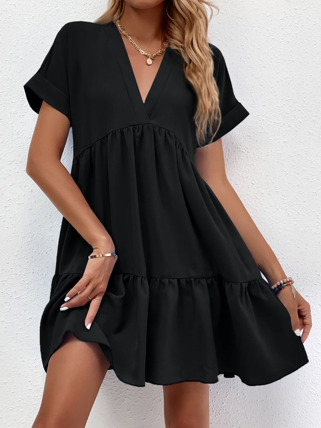 Ropa de Mujer, Ropa de Mujer, Vestidos de mujer, Vestidos cortos de mujer, Negro