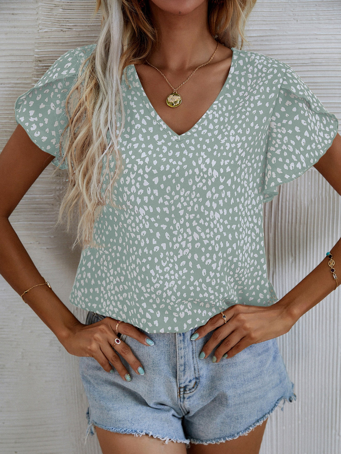 Ropa de Mujer, Ropa de Mujer, Tops & Blusas & Camisetas de Mujer, Blusas de Mujer, , verde menta