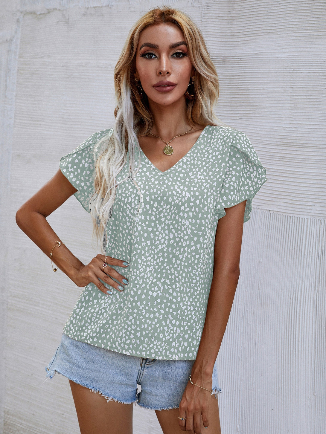 Ropa de Mujer, Ropa de Mujer, Tops & Blusas & Camisetas de Mujer, Blusas de Mujer, , verde menta