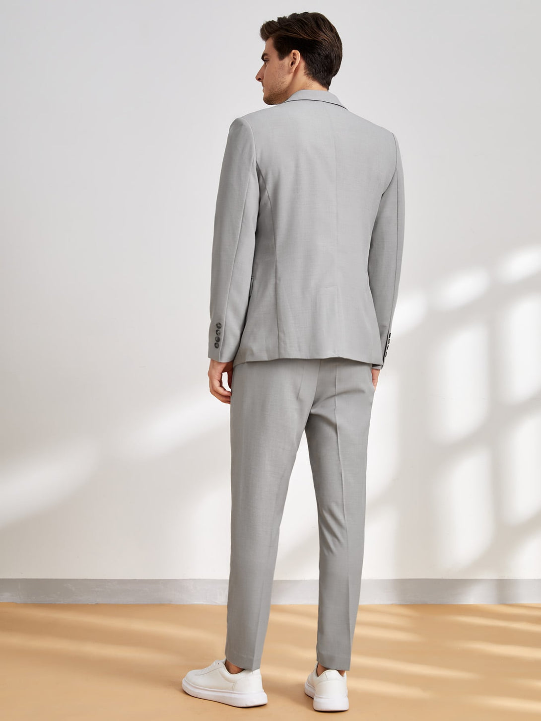 Hombres, Ropa de hombre, Trajes & Piezas separadas para Hombres, Traje de hombre, OUTFITS LOOKBOOK, 10954061, Gris Claro