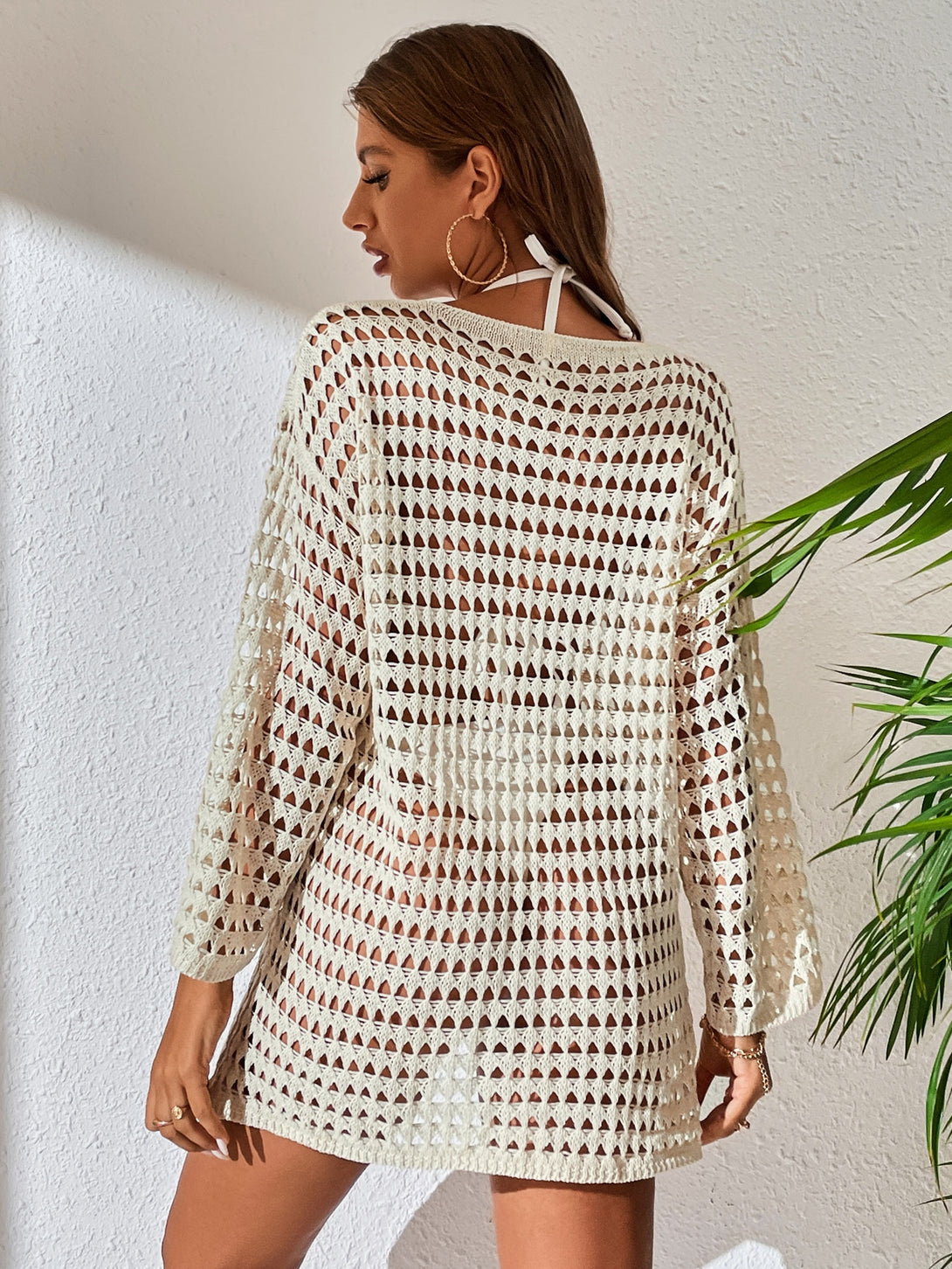 Ropa de Mujer, Ropa de Playa para Mujer, Pareos para Mujer, 10986586, Beis