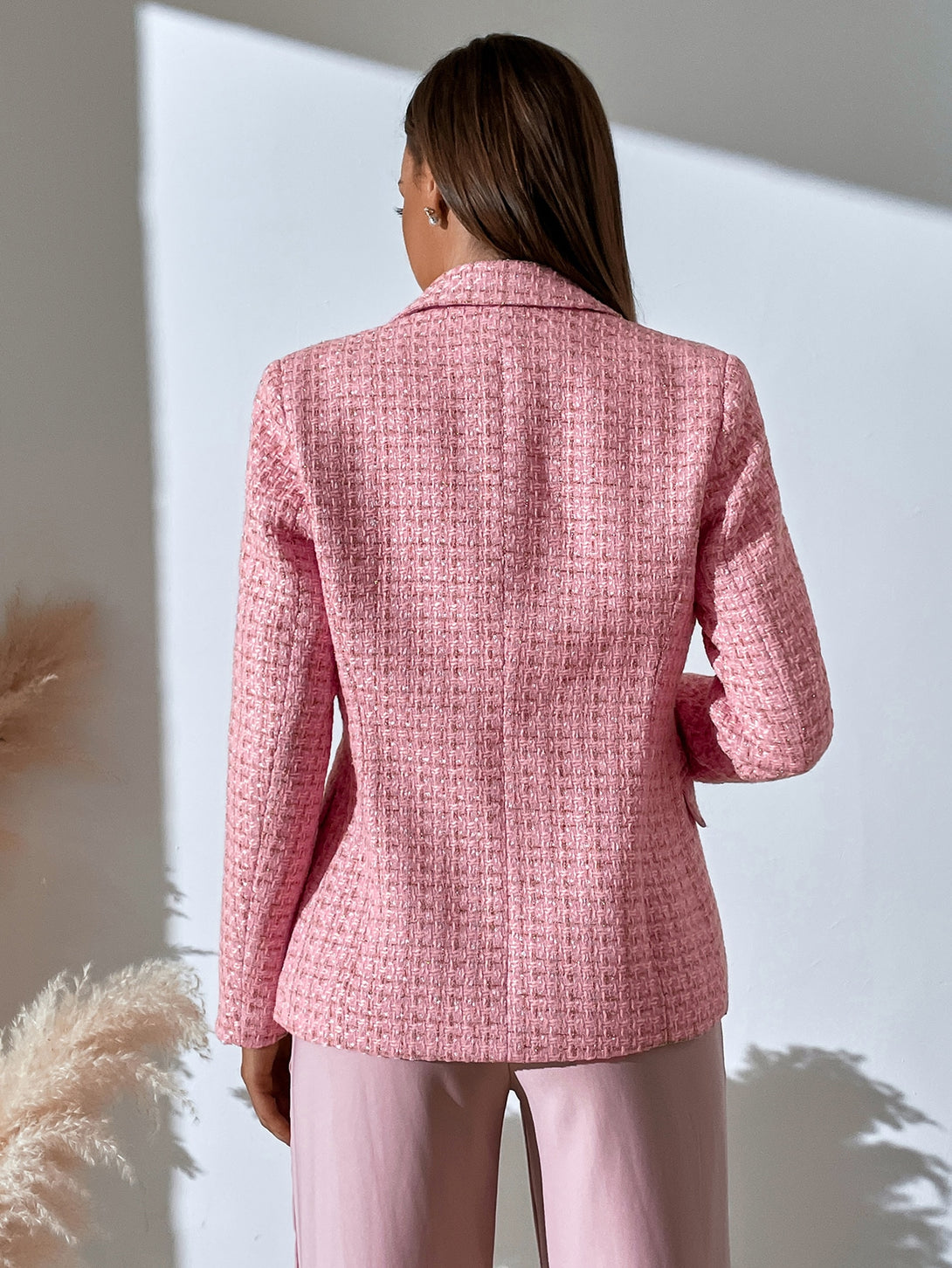 Ropa de Mujer, Trajes de Mujer, Blazers de Mujer, OUTFITS LOOKBOOK, 10988793, Rosa
