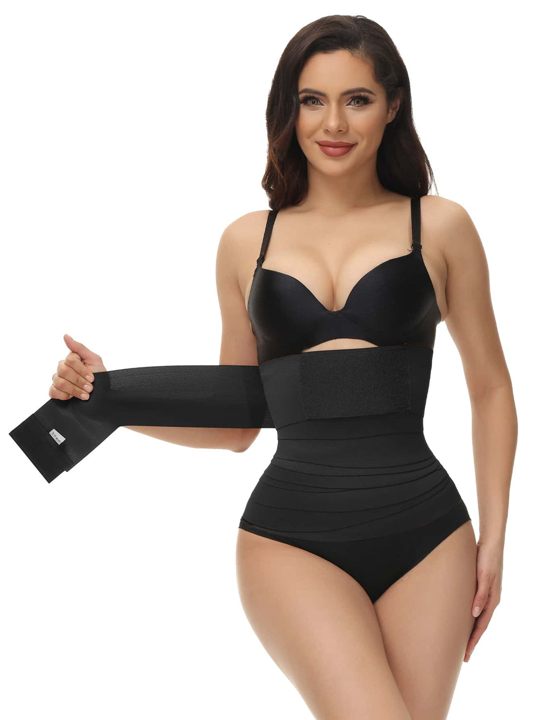 Ropa Interior y Ropa de Dormir, Shapewear para Mujer, Bandas para la Cintura de Mujer, Negro