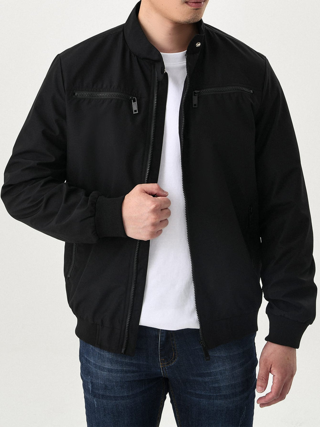 Hombres, Ropa de hombre, Chaquetas & Abrigos para Hombre, 11114951, Negro