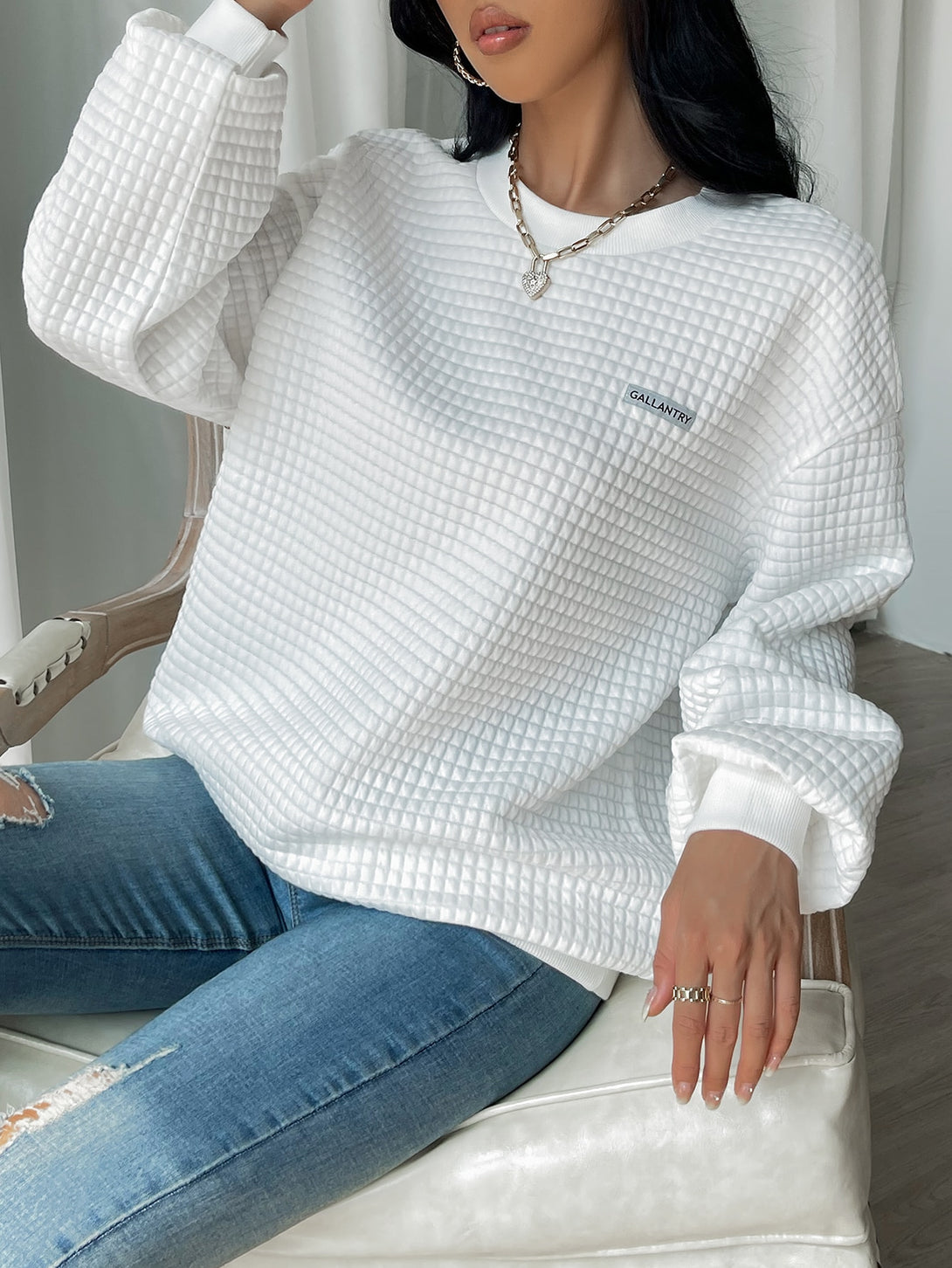 Ropa de Mujer, Ropa de Mujer, Sudaderas de Mujer, Blanco