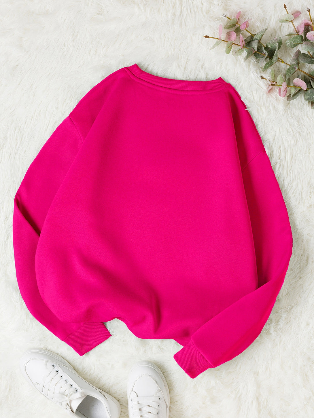 Ropa de Mujer, Ropa de Mujer, Sudaderas de Mujer, Rosa Fucsia