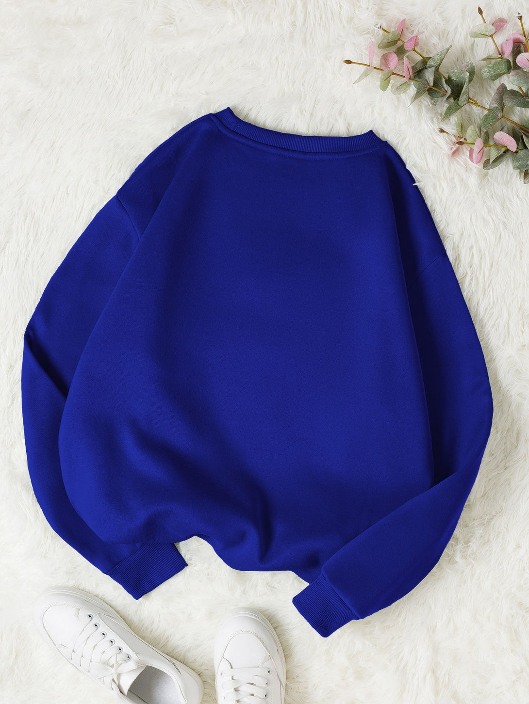 Ropa de Mujer, Ropa de Mujer, Sudaderas de Mujer, azul real