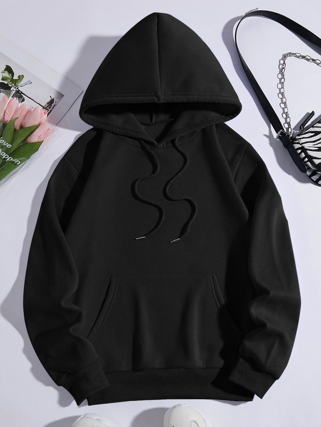 Ropa de Mujer, Ropa de Mujer, Sudaderas de Mujer, Colección de trajes de mujer, Negro