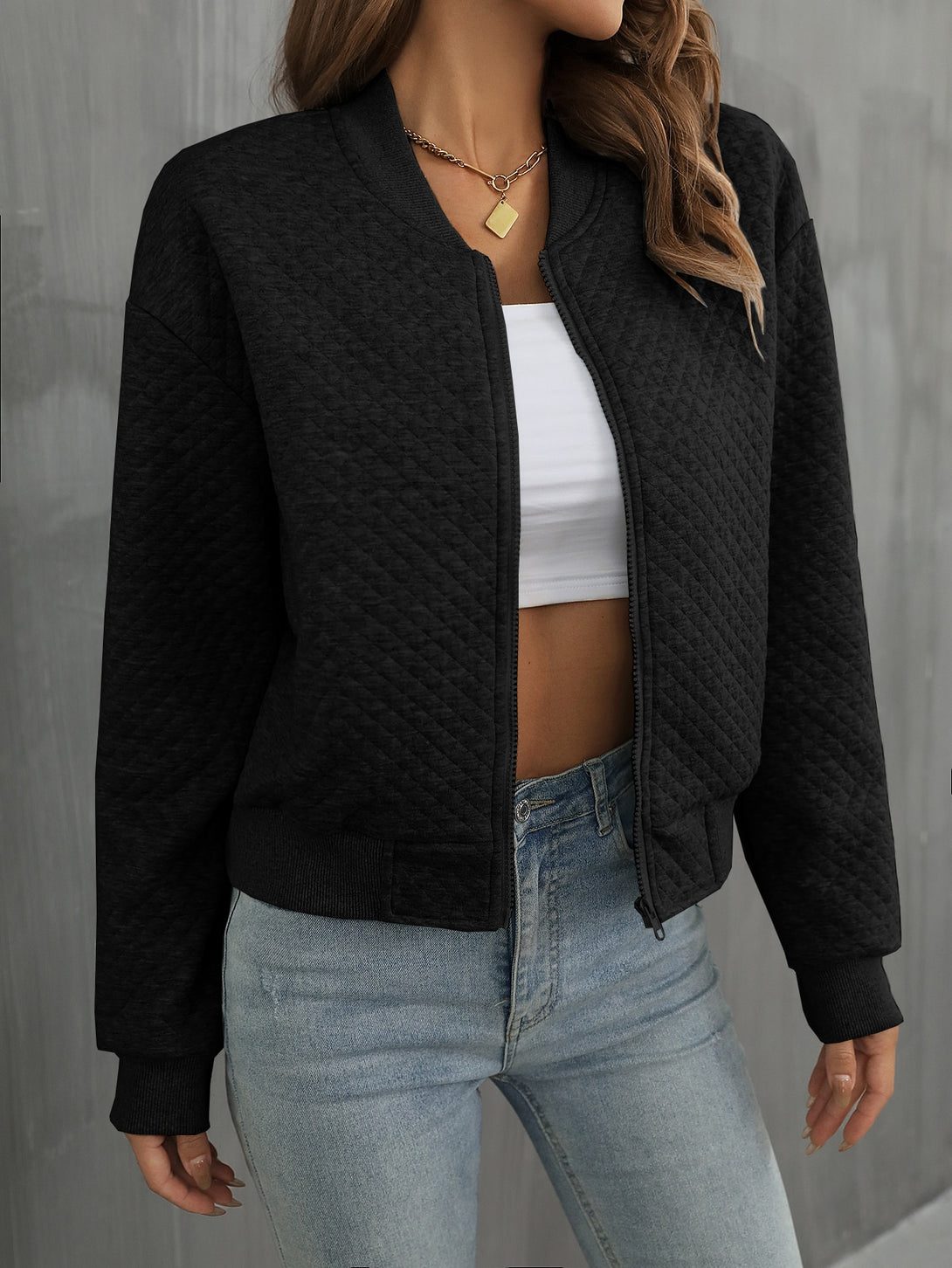 Ropa de Mujer, Ropa de Exterior para Mujer, Cazadoras para Mujer, Colección de trajes de mujer, 11441753, Negro