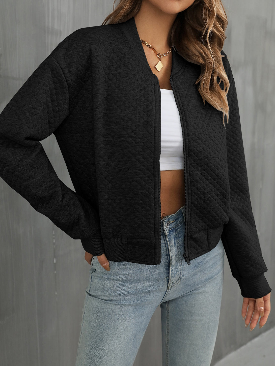 Ropa de Mujer, Ropa de Exterior para Mujer, Cazadoras para Mujer, Colección de trajes de mujer, 11441753, Negro