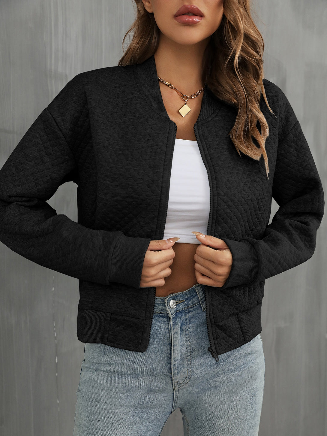 Ropa de Mujer, Ropa de Exterior para Mujer, Cazadoras para Mujer, Colección de trajes de mujer, 11441753, Negro