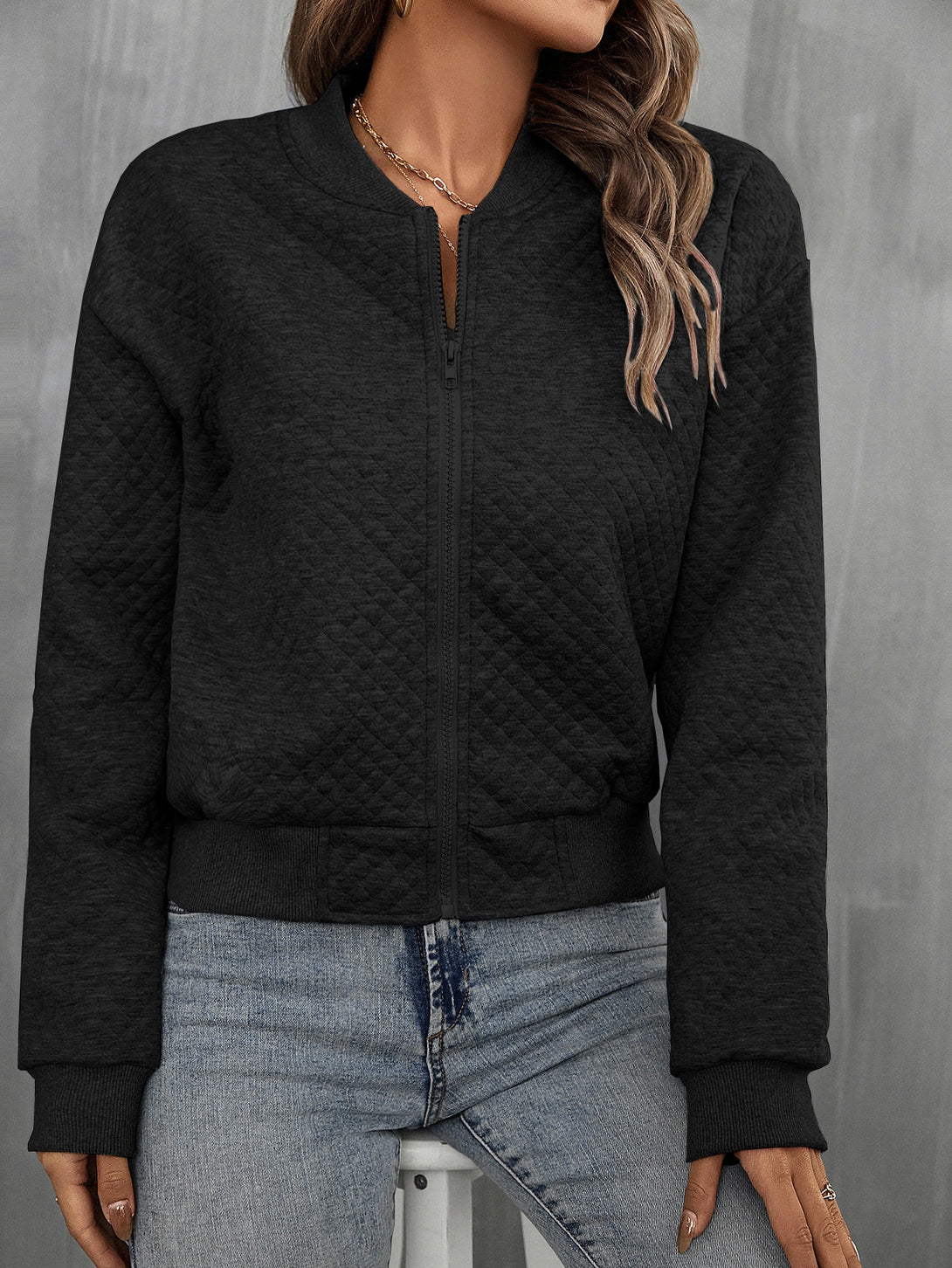 Ropa de Mujer, Ropa de Exterior para Mujer, Cazadoras para Mujer, Colección de trajes de mujer, 11441753, Negro