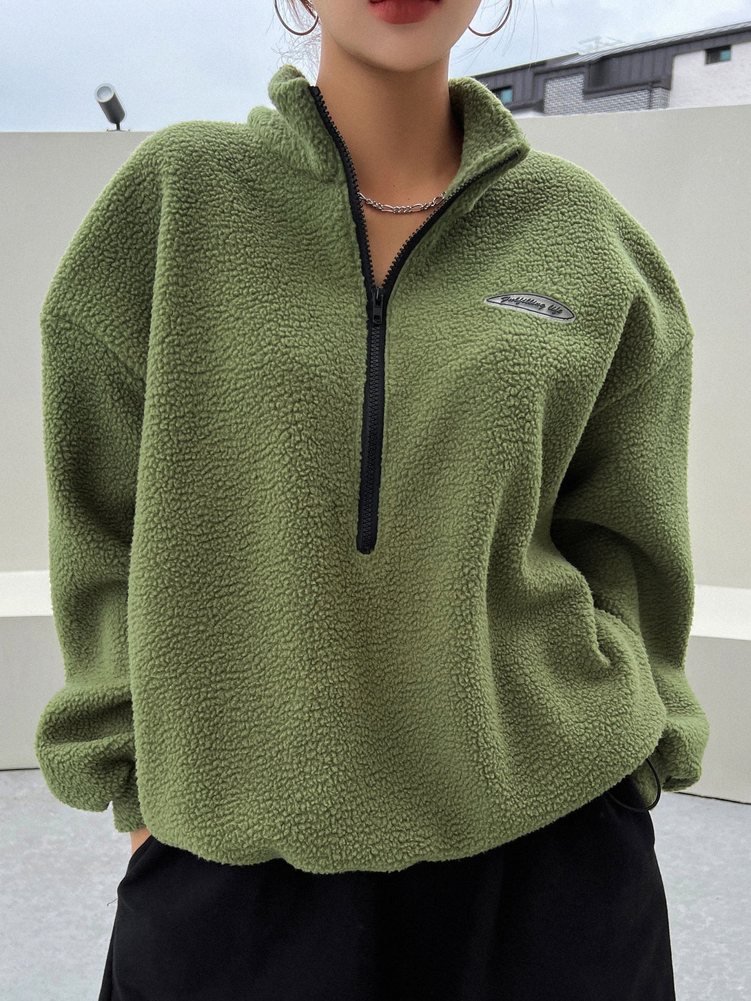 Ropa de Mujer, Ropa de Mujer, Sudaderas de Mujer, Verde Lima