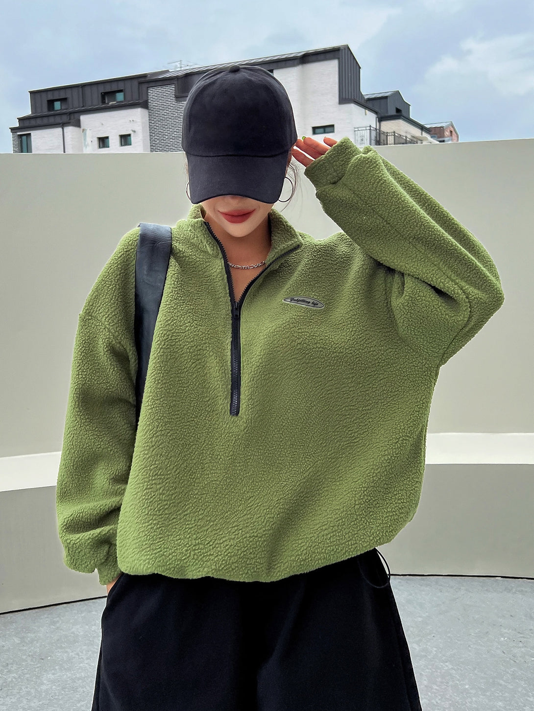 Ropa de Mujer, Ropa de Mujer, Sudaderas de Mujer, Verde Lima