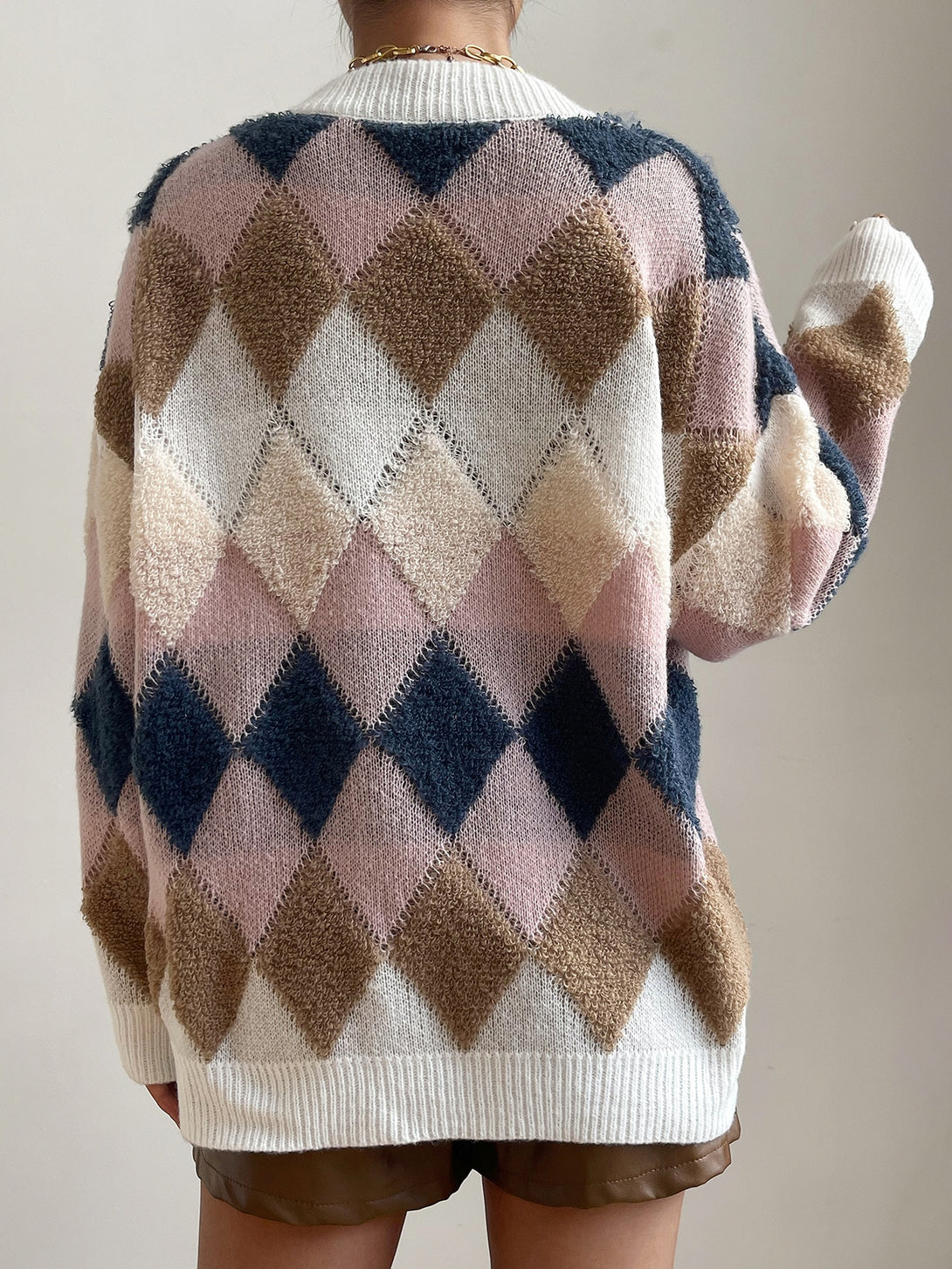 Ropa de Mujer, Tejido de Punto de Mujer, Cárdigans de Mujer, 11550180, Multicolor