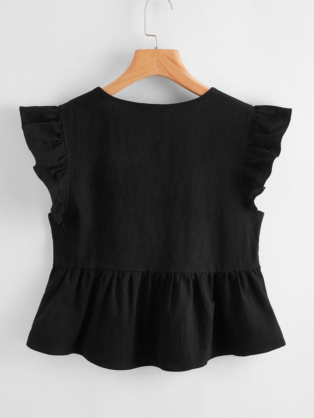 Ropa de Mujer, Ropa de Mujer, Tops & Blusas & Camisetas de Mujer, Blusas de Mujer, Negro